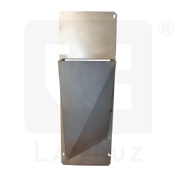 356234GX - Left sheet metal for lower enclosure G60. Stainless steel, markets:  []string{"A", "B", "AU"}