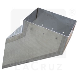 BASP90DLCX - Extension of the right top extractor for Braud 9000 - Inox, markets:  []string{"A", "B", "AU"}